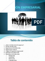 Dirección Empresarial