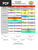 Junior High School Master Class Program S.Y. 2021-2022: Colonia Divina Integrated School