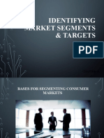 Identifying Market Segments & Targets