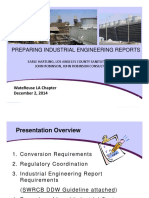 Presentation Preparing Industrial Engineering Reports December 2014