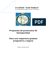Protocolos BIOSEGURIDAD COLEGIO CEDID SAN PABLO