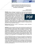 A incompatibilidade das emendas parlamentares e a autonomia municipal