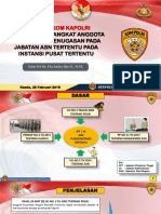 20190228 2as Sdm Kapolri Penyetaraan Kepangkatan