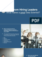 Tips From Hiring Leaders: What Makes A Great Data Scientist?