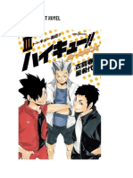 Haikyuu Light Novel 3