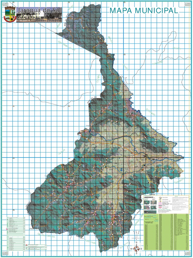 Mapa Do Município de Jaraguá Do Sul PDF