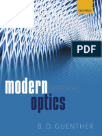 Guenther R. Modern Optics 2ed 2015