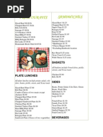 Dickey's BBQ Takeout and Delivery Menu | PDF | Barbecue | Sausage