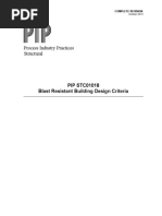 PIP STC01018 - 2014 - Blast Resistant Building Design Criteria