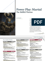 Power Play: Martial: The Skillful Warrior