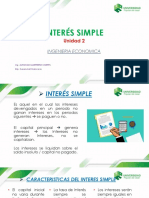 Unidad 2 - Interes Simple