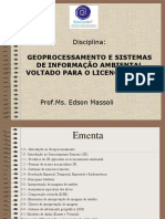 Geoprocessamento Aplicado A Licenciamento