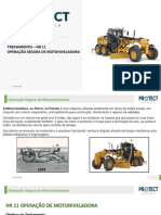 NR 11 Operação Segura de Motoniveladora
