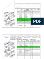 Hydraulic clutch and control valve parts list