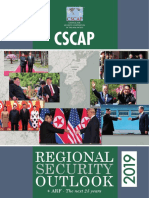 CSCAP 2019 Regional Security Outlook