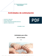 Actividades de Estimulacion