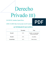 APUNTES Derecho Privado III