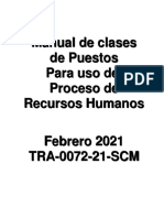 Manual de Clases de Puestos