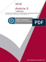 ECDL Module 2: Reference Manual