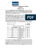 Contrato Creditos de Libranza - Cubriseal Sas - Mariela Del Carmen Ramirez - 2020