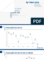 Evolução Do Incc-Di em 12 Meses