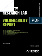 Virsec Security Research Lab: Vulnerability