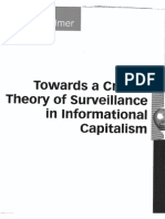 Thomas Allmer (2012).Towards a Critical Theory of Surveillance in Informational Capitalism-Peter Lang