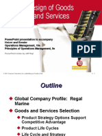 Design of Goods and Services