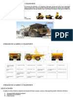 Transporte y compactación de materiales