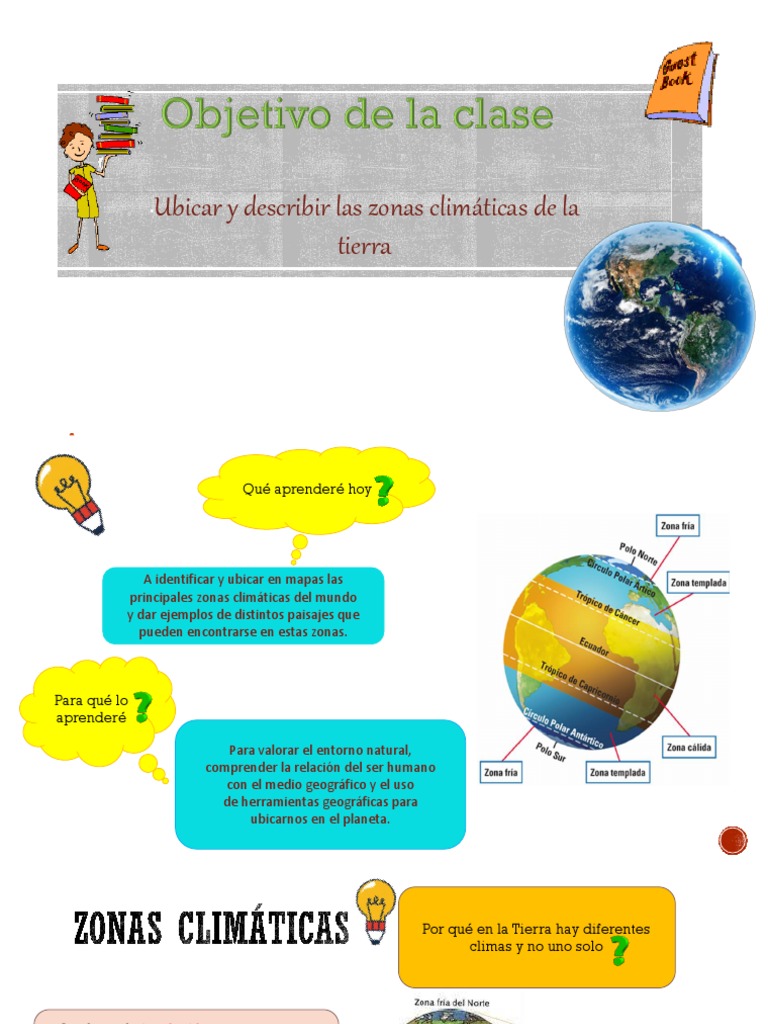Zonas Climáticas de la Tierra y Paisajes | PDF | Clima | Tierra
