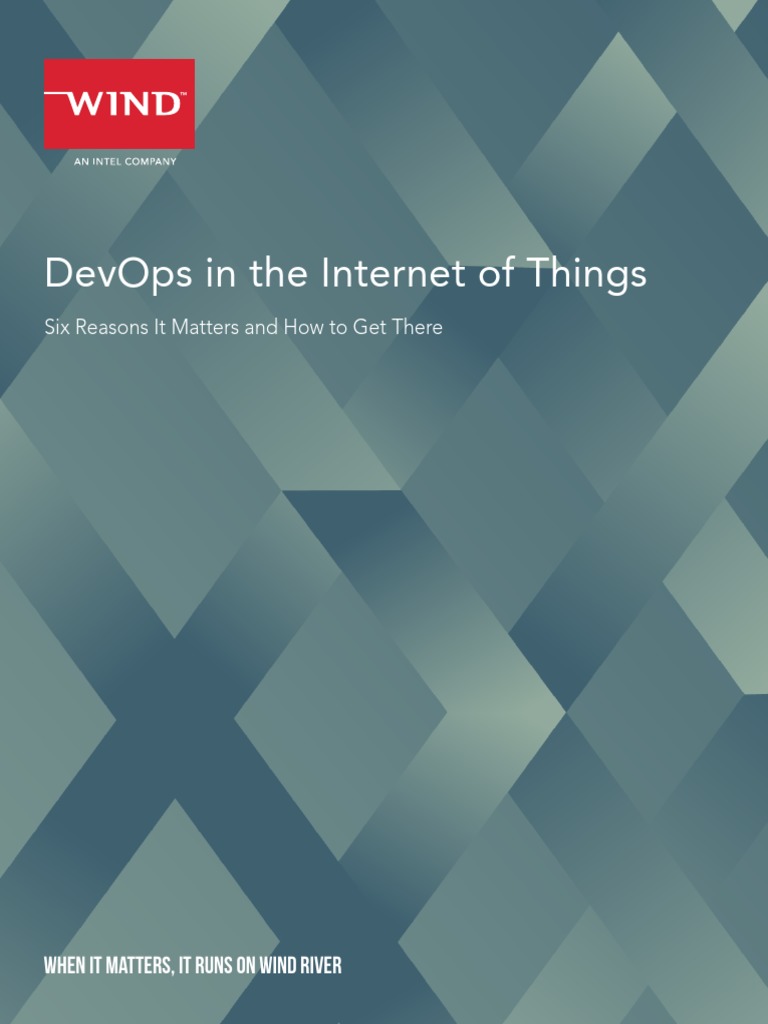 WP Devops in The Internet of Things | PDF | Internet Of Things | Cloud ...