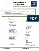 2s-EXAMEN MENSUAL-ÁLGEBRA-Jose Caceres