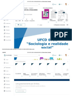 Ufcd 6732 - Sociol e Realidade Social - Ciências Sociais - Sociologia