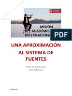 Una Aproximación Al Sistema de Fuentes: Prof . Dra. Dña. Mariola Urrea Corres (Mariola - Urrea@unirioja - Es)