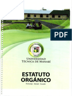 Estatuto organico UTM