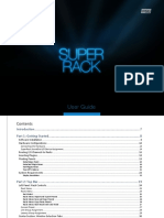 Getting Started with SuperRack Audio Software