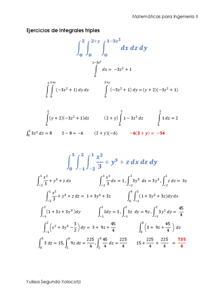 11.7: Integrales Triples : Triple Integral Example Spherical ...