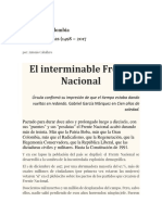 Historia de Colombia-El Interminable Frente Nacional