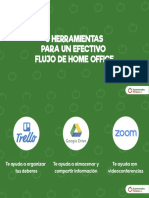 Herramientas para un efectivo flujo de Home Office