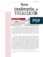 Nuevos procedimientos de fiscalización laboral