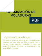 Optimización de Voladuras