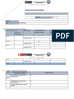 Propuesta de Informe de Evaluación Diagnóstica