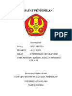 NIKO ADITIYA TS1 Filsafat Pendidikan PDF