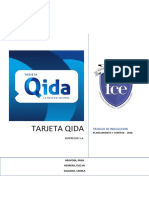 Tarjeta Qida - Trabajo de Indagacion