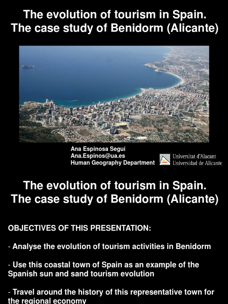 benidorm tourism case study