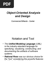 Object-Oriented Analysis: and Design