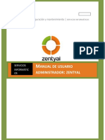 Manual de Usuario Administrador Zentyal