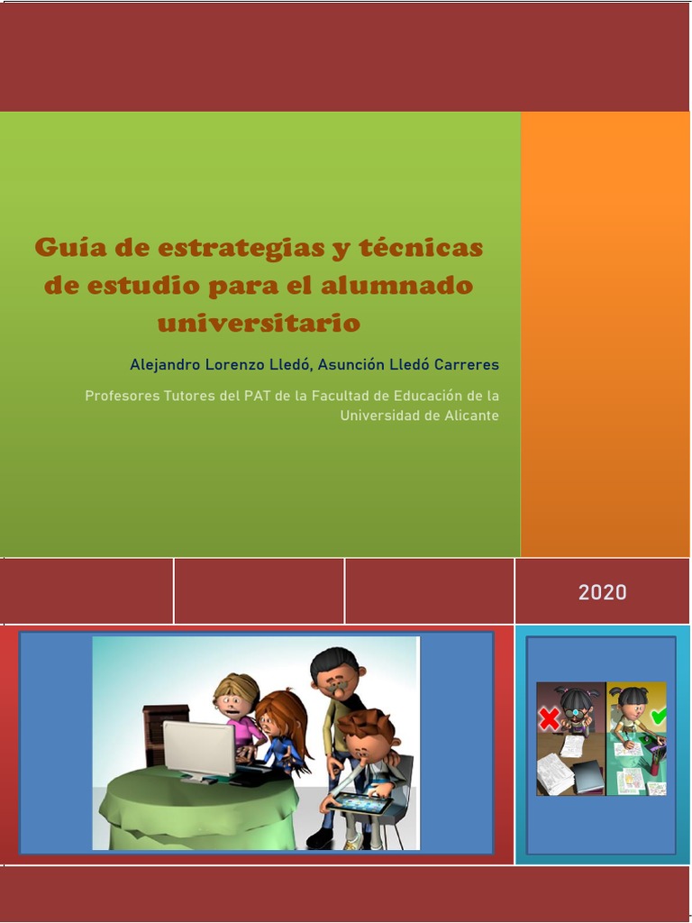 Guia Estrategias y Tecnicas de Estudio | PDF | Aprendizaje | Sumario ...