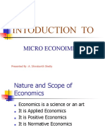 Micro economics