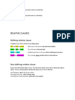 Unit 5 Relative Clauses